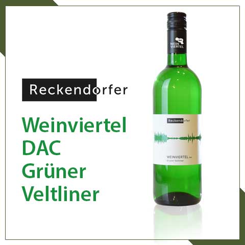 Weinviertel DAC Grüner Veltliner von Reckendorfer für die KU.BA Pioniertasche