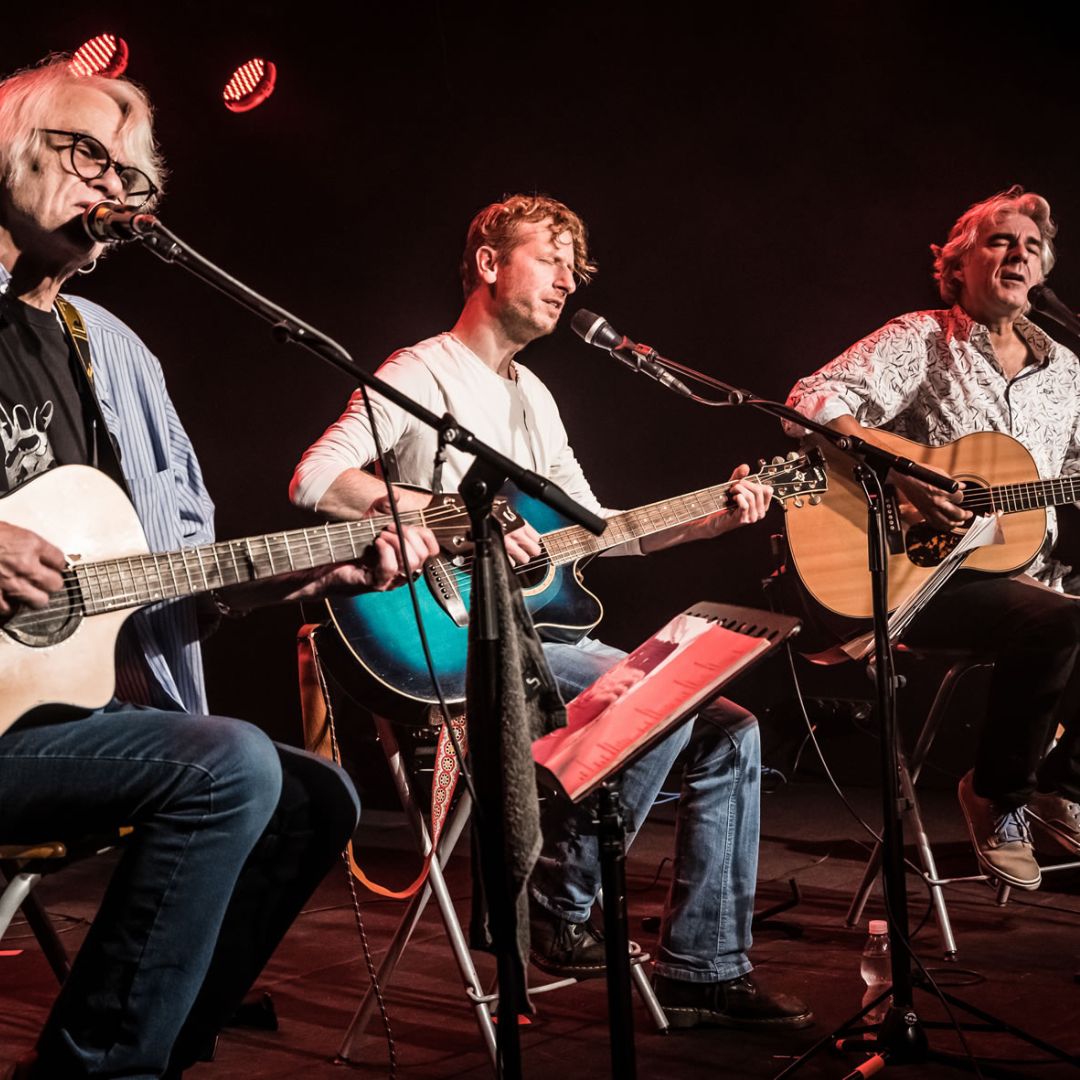 Ein Abend zu dritt mit Ulli Bäer, Matthias Kempf und Andy Baum in Groß Enzersdorf im Stadtsaal